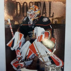 2022-2023 Upper Deck Skybox Metal Universe Bronze Lukas Dostal