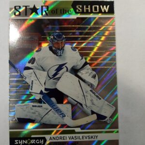 2022-23 UD synergy star of the show Andrei Vasilevskiy