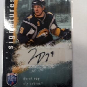 2007-08 UD be player signatures Derek Roy