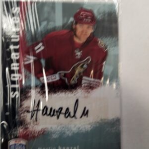 2007-08 UD be player signatures Martin Hanzal