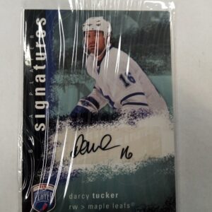 2007-08 UD be player signatures Darcy Tucker
