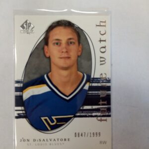 2005-006 UD sp authentic John DiSalvatore