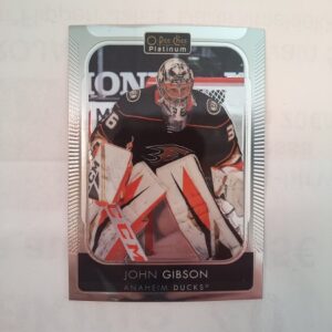 2021-22 O-Pee-Chee Platinum John Gibson