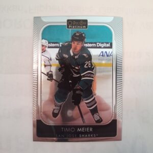 2021-22 O-Pee-Chee Platinum Timo Meier