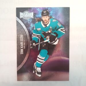 2021-22 NHL metal universe sky box Erik Karlsson