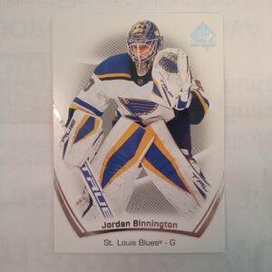 2021-22 SP Jordan Binnington