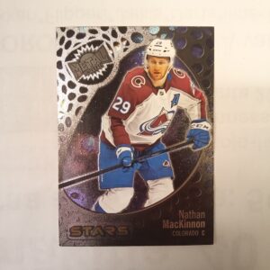 2022-23 NHL metal universe sky box Stars Nathan MacKinnon
