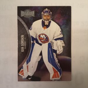 2021-22 NHL metal universe sky box Ilya Sorokin