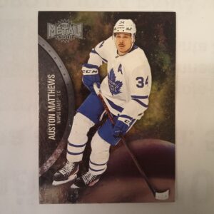 2021-22 NHL metal universe sky box Auston Matthews