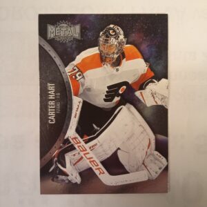 2021-22 NHL metal universe sky box Carter Hart