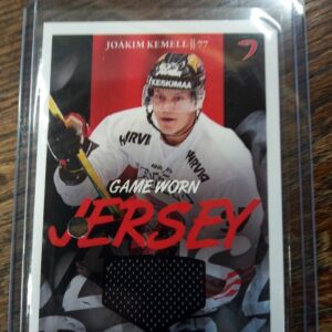 2021-22 sm-liiga game worn jersey Joakim Kemell redeption