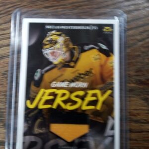 2021-22 sm-liiga game worn jersey Niclas Westerholm