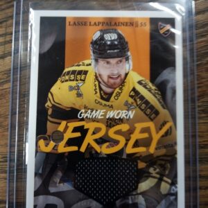 2021-22 sm-liiga game worn jersey Lasse Lappalainen redeption