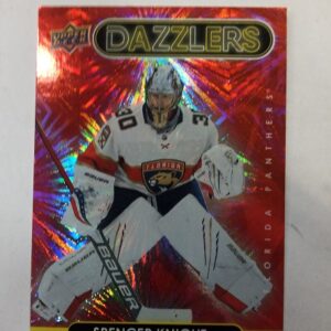 2021-22 UD series 1 dazzlers red Spencer Knight