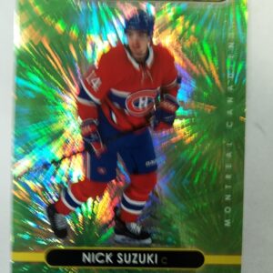 2021-22 UD series 1 dazzlers green Nick Suzuki