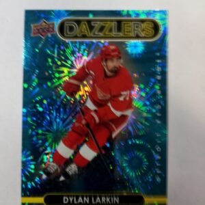 2021-22 UD series 1 dazzlers blue Dylan Larkin