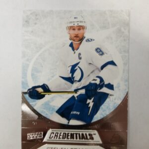 2021-22 UD credentials Steven Stamkos