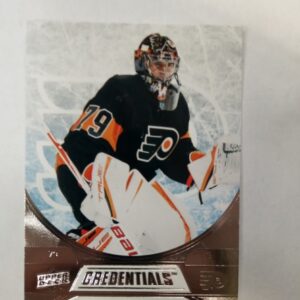 2021-22 UD credentials Carter Hart