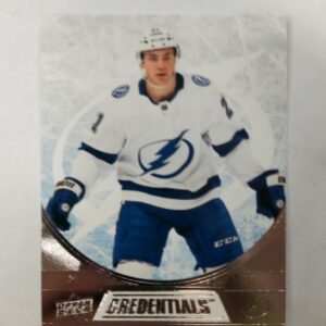 2021-22 UD credentials Brayden point