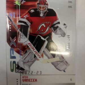 2022-2023 Upper Deck SP X Viteh Vanecek /199