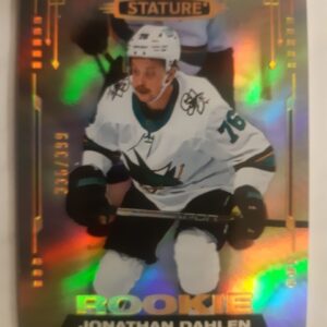 2021-22 Upper Deck Stature Rookie Jonathan Dahlen /399