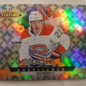 2021-22 Upper Deck Stature Rookie Excellence Cole Caufield