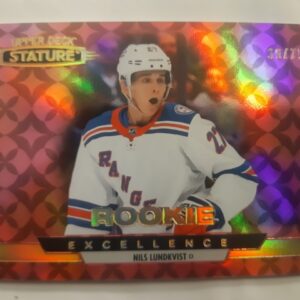 2021-22 Upper Deck Stature Rookie Excellence Red /35 Nils Lundkvist