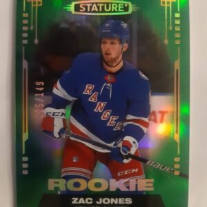 2021-22 Upper Deck Stature Rookie Green /149 Zac Jones