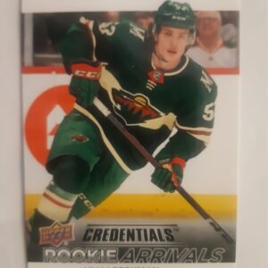 2021-22 Upper Deck Credentials Rookie Arrivals Adam Beckman