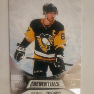 2021-22 Upper Deck Credentials Sidney Crosby