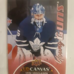 2021-22 Upper Deck Young Guns Canvas Veini Vehviläinen