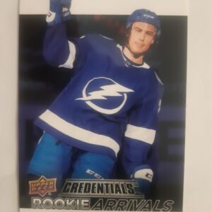2021-22 Upper Deck Credentials Rookie Arrivals Ross Colton