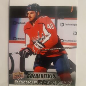 2021-22 Upper Deck Credentials Rookie Arrivals Garrett Pilon
