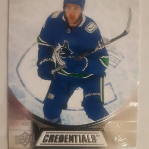 2021-22 Upper Deck Credentials Quinn Hughes