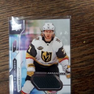 2021-22 UD premier William Karlsson jersey