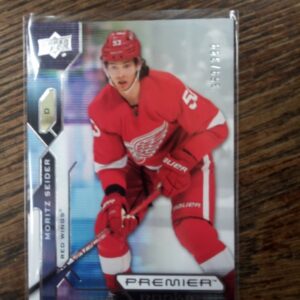 2021-22 UD premier rookie Moritz Seider /399