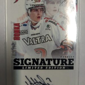 2020 Cardset SM-Liiga Signature Limited Edition Anttoni Honka /25