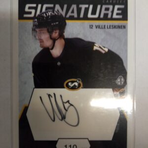 2022 Cardset SM-Liiga Signature Ville Leskinen /125
