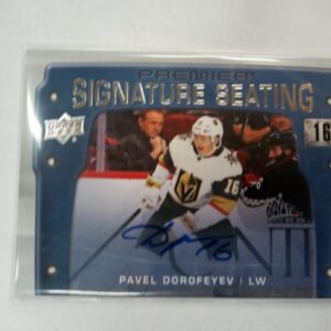 2021-22 UD premier signature Seating Pavel Dorofeyev