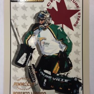 1998 pinnacle beehive 0ffical Pinnacle Rookie Card Roberto Luongo
