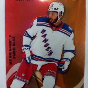 2021-22 UD allure color flow red orange K'andre Miller