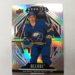 2021-22 UD allure rookies Jack Quinn
