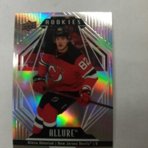 2021-22 UD allure rookies Nikita Okhotiuk