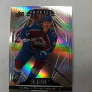 2021-22 UD allure rookies Ben Meyers