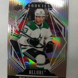 2021-22 UD allure rookies Wyatt Johnston