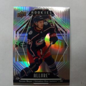 2021-22 UD allure rookies Carson Meyers