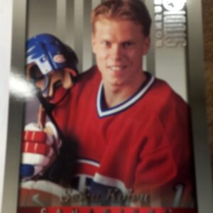 1997 Donruss studio Saku Koivu