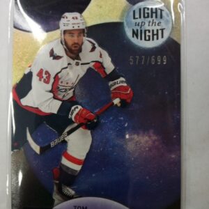 2022-23 UD synergy light up the night Tom Wilson