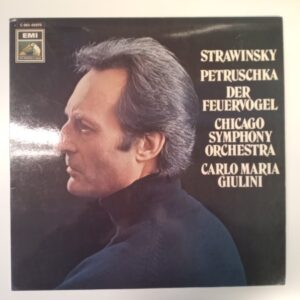 LP Strawinsky Petruscha der Feuervogel - Chicago symphony orchestra Carlo Maria Giulini (K)