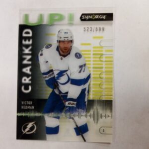 2022-23 UD synergy cranked up Victor Hedman
